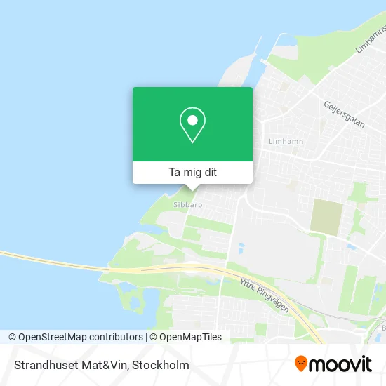 Strandhuset Mat&Vin karta