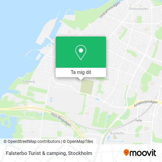 Falsterbo Turist & camping karta