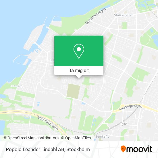 Popolo Leander Lindahl AB karta