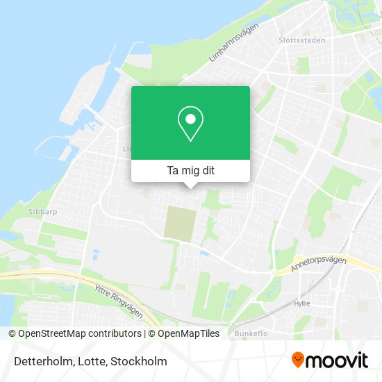Detterholm, Lotte karta