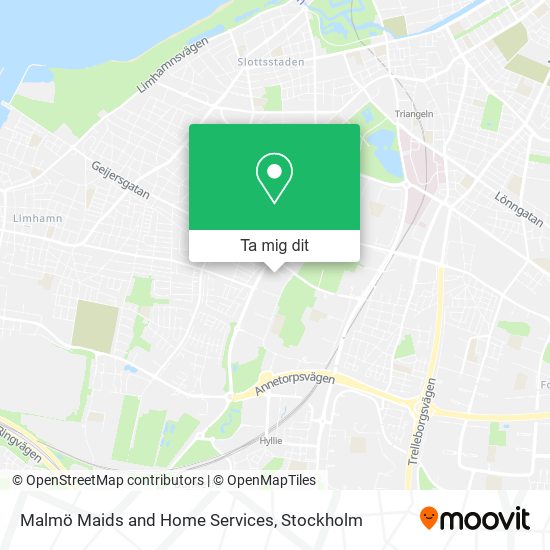 Malmö Maids and Home Services karta