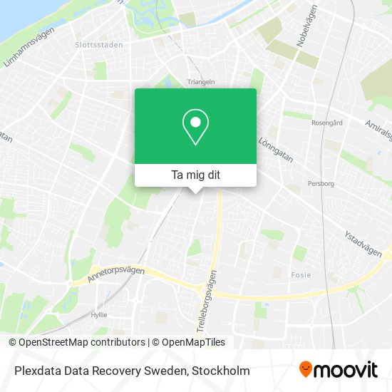 Plexdata Data Recovery Sweden karta