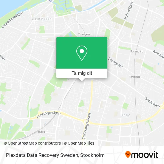 Plexdata Data Recovery Sweden karta