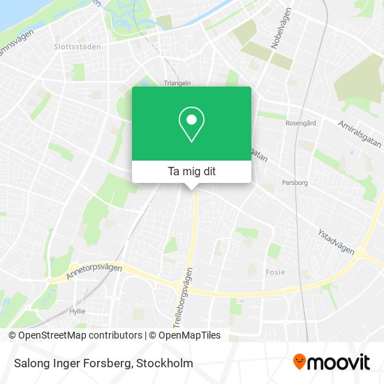 Salong Inger Forsberg karta