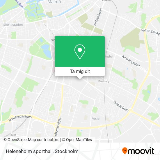 Heleneholm sporthall karta
