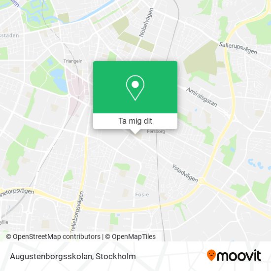 Augustenborgsskolan karta