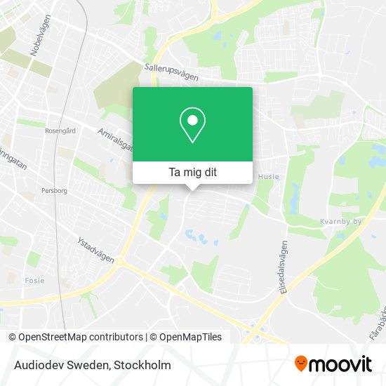 Audiodev Sweden karta