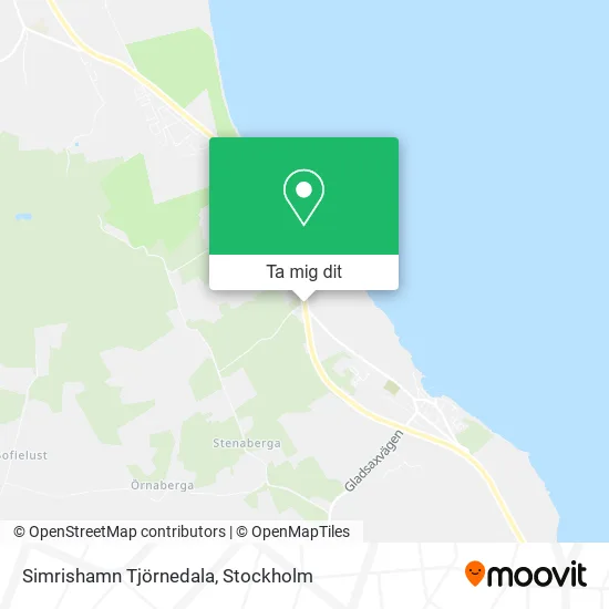 Simrishamn Tjörnedala karta