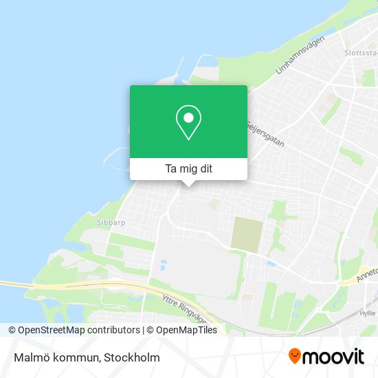 Malmö kommun karta