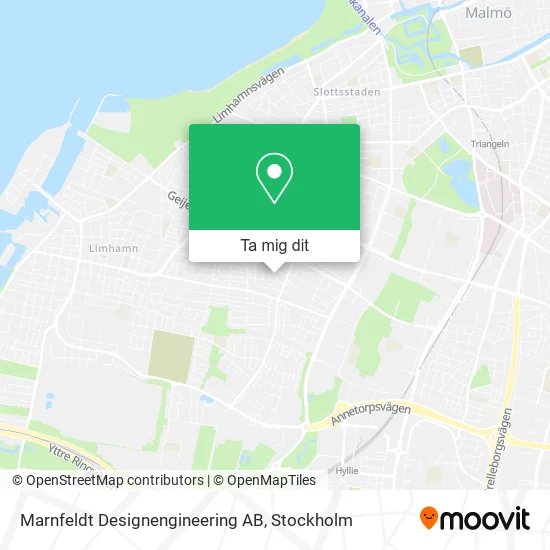 Marnfeldt Designengineering AB karta