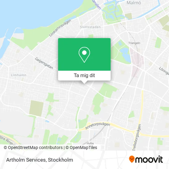 Artholm Services karta