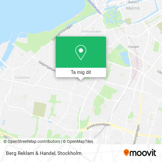 Berg Reklam & Handel karta