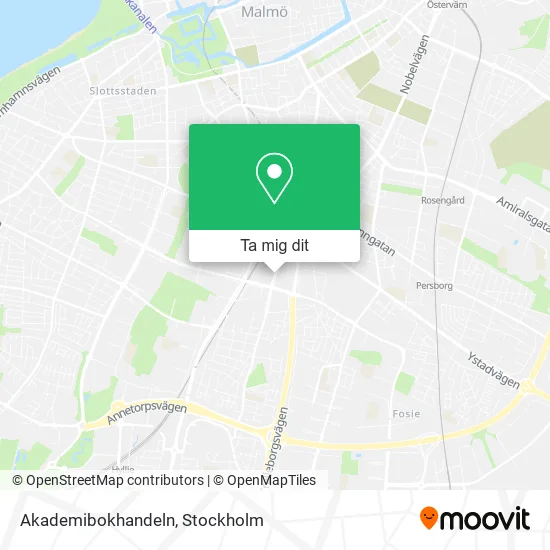 Akademibokhandeln karta