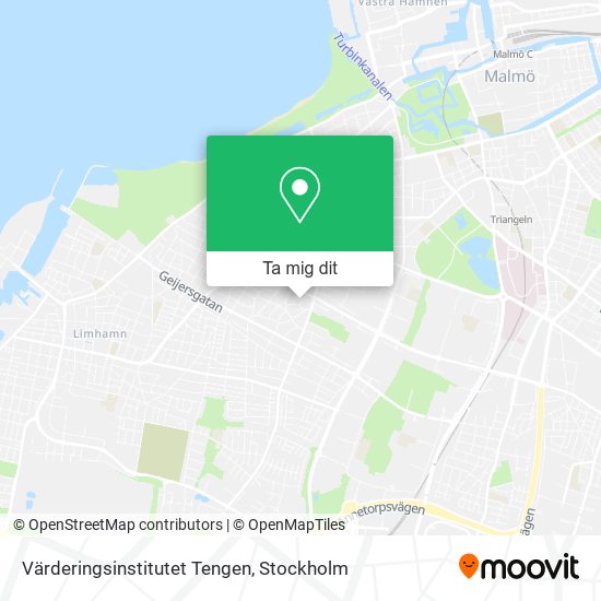 Värderingsinstitutet Tengen karta