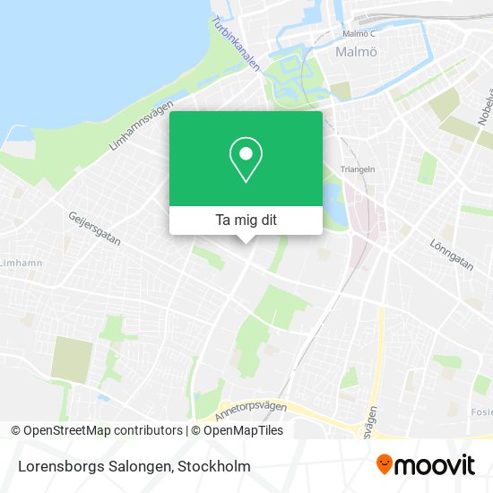 Lorensborgs Salongen karta