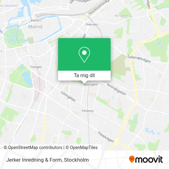 Jerker Inredning & Form karta