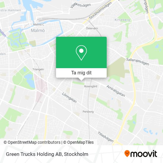 Green Trucks Holding AB karta