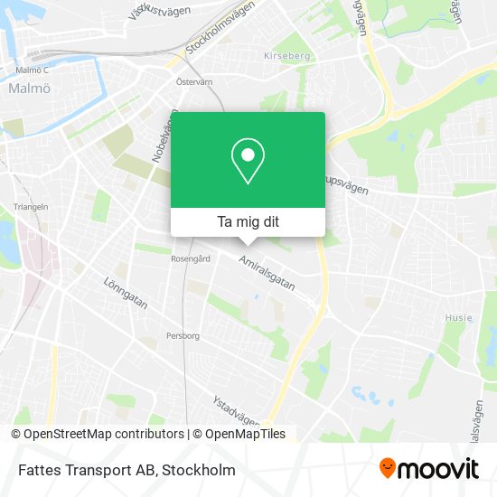 Fattes Transport AB karta