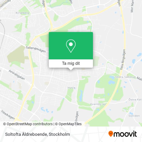 Soltofta Äldreboende karta