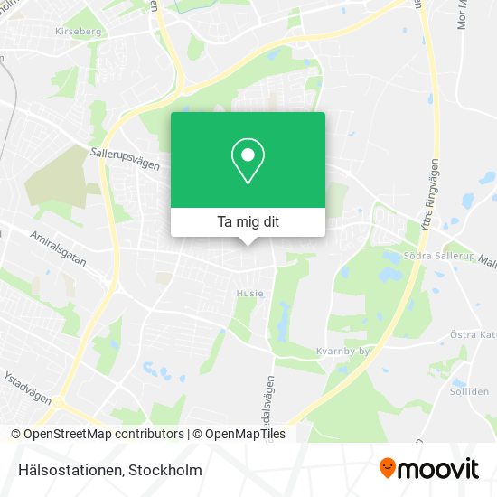 Hälsostationen karta