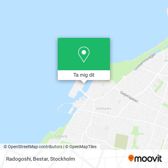 Radogoshi, Bestar karta
