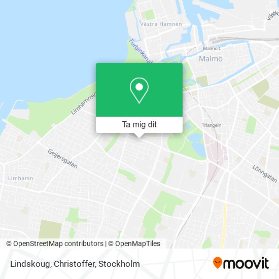 Lindskoug, Christoffer karta