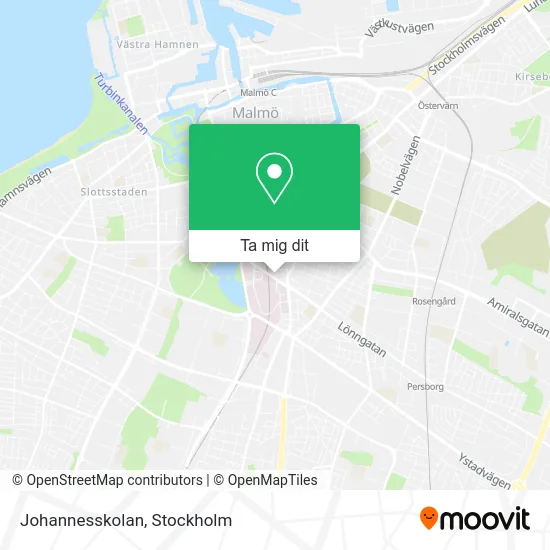 Johannesskolan karta