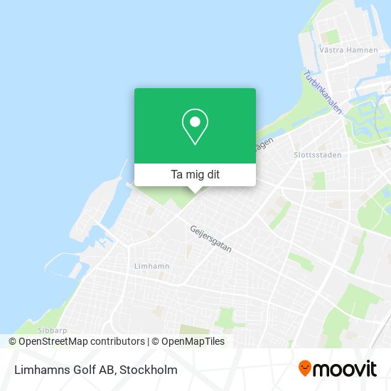 Limhamns Golf AB karta