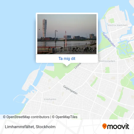 Limhamnsfältet karta