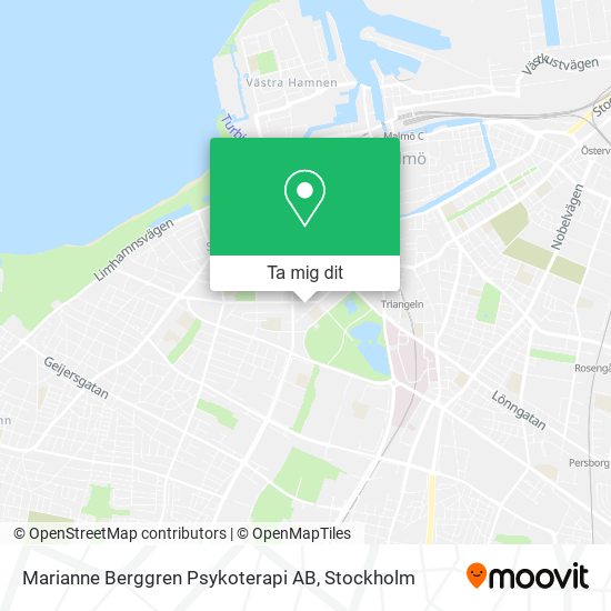 Marianne Berggren Psykoterapi AB karta