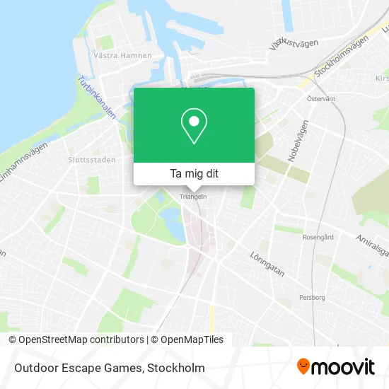 Outdoor Escape Games karta