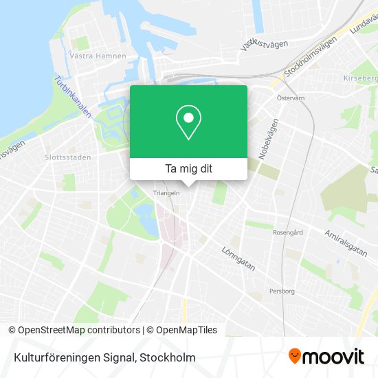 Kulturföreningen Signal karta