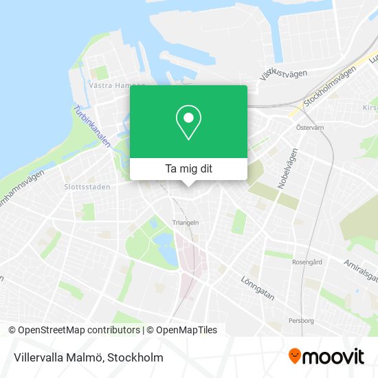 Villervalla Malmö karta
