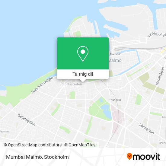 Mumbai Malmö karta