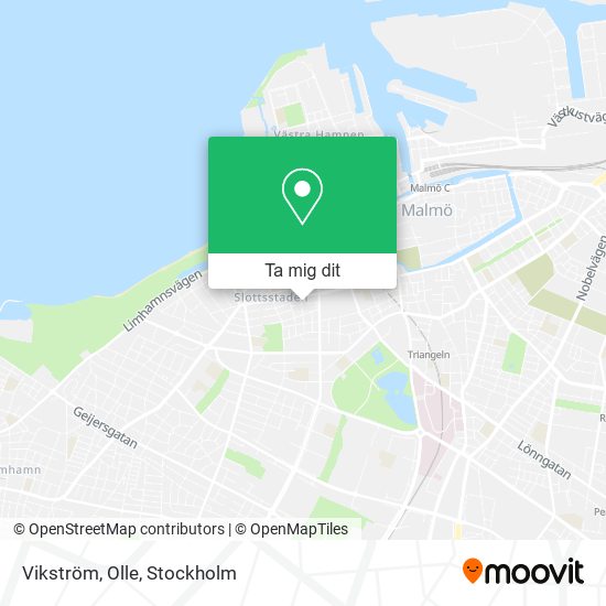 Vikström, Olle karta