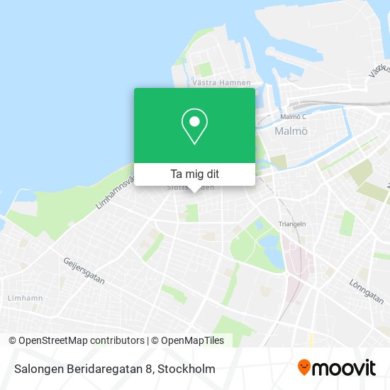 Salongen Beridaregatan 8 karta