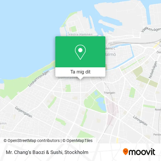 Mr. Chang's Baozi & Sushi karta