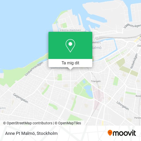 Anne Pt Malmö karta