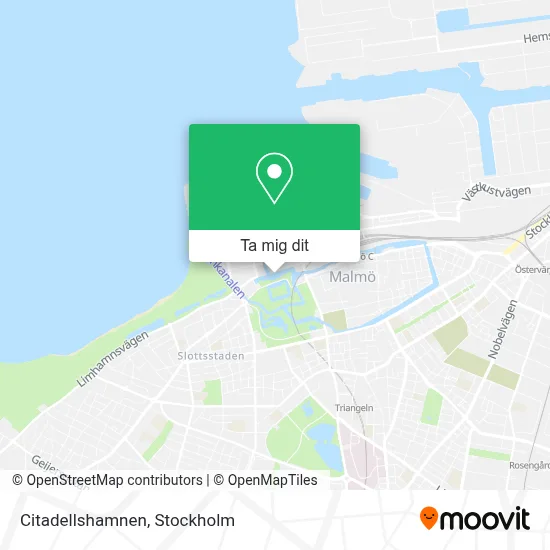 Citadellshamnen karta