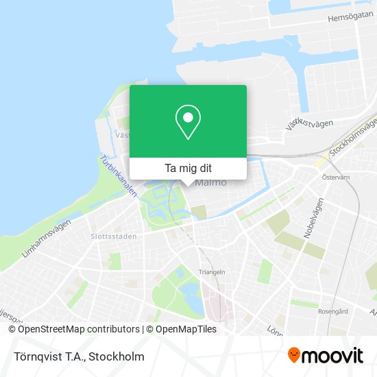 Törnqvist T.A. karta