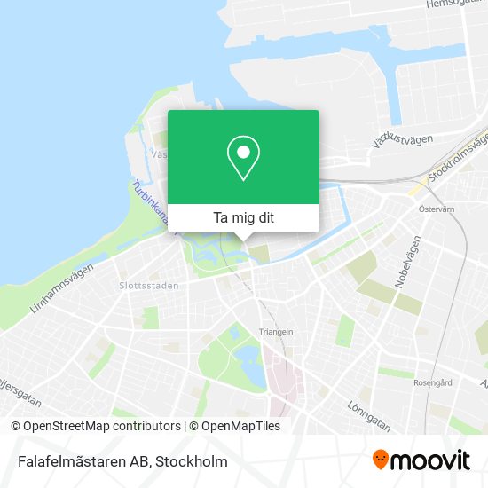 Falafelmãstaren AB karta