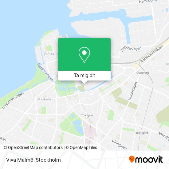 Viva Malmö karta