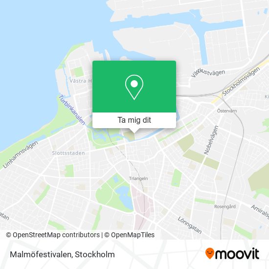 Malmöfestivalen karta
