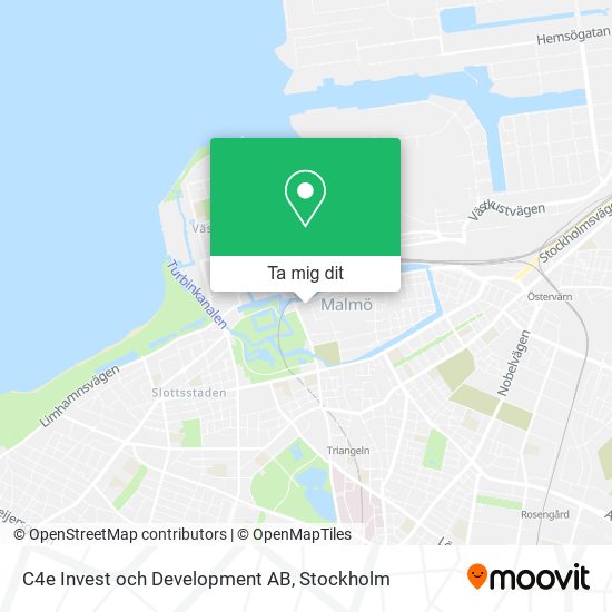 C4e Invest och Development AB karta
