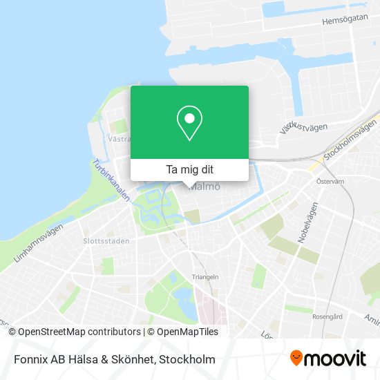 Fonnix AB Hälsa & Skönhet karta