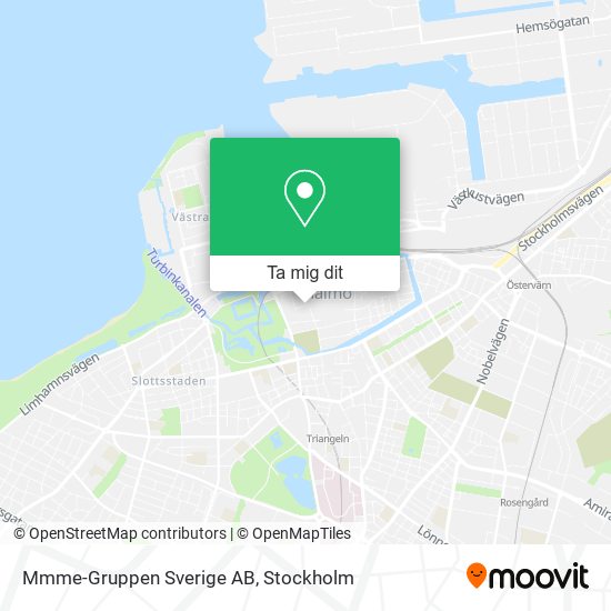 Mmme-Gruppen Sverige AB karta