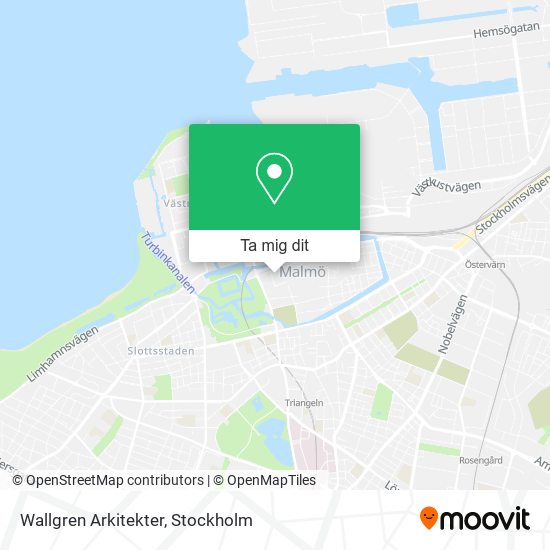 Wallgren Arkitekter karta
