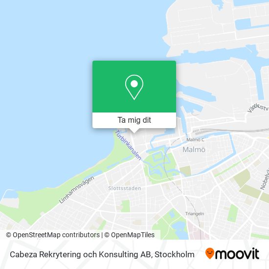 Cabeza Rekrytering och Konsulting AB karta