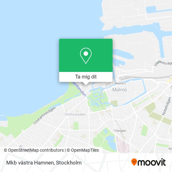 Mkb västra Hamnen karta