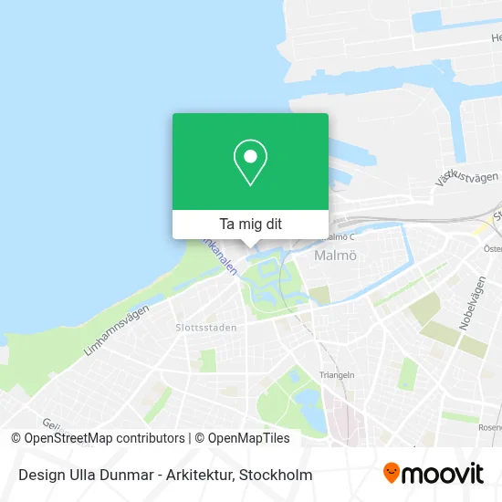 Design Ulla Dunmar - Arkitektur karta